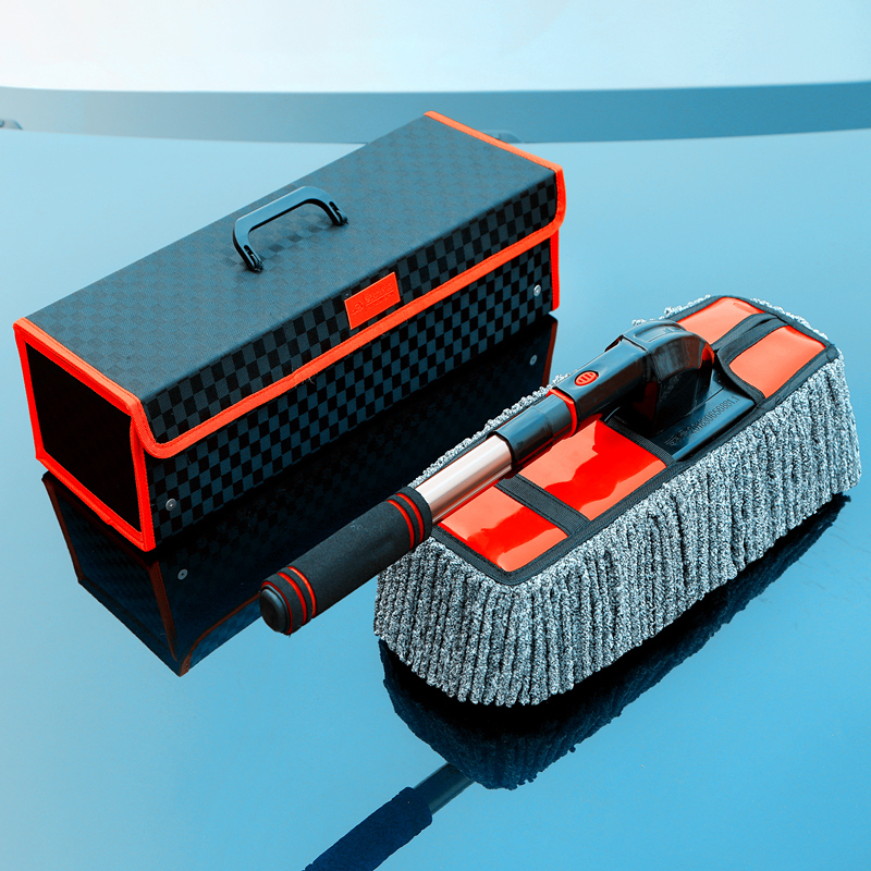 Car cleaning mop dust duster car wash tool set brush car duster artifact car duster car supplies brush
