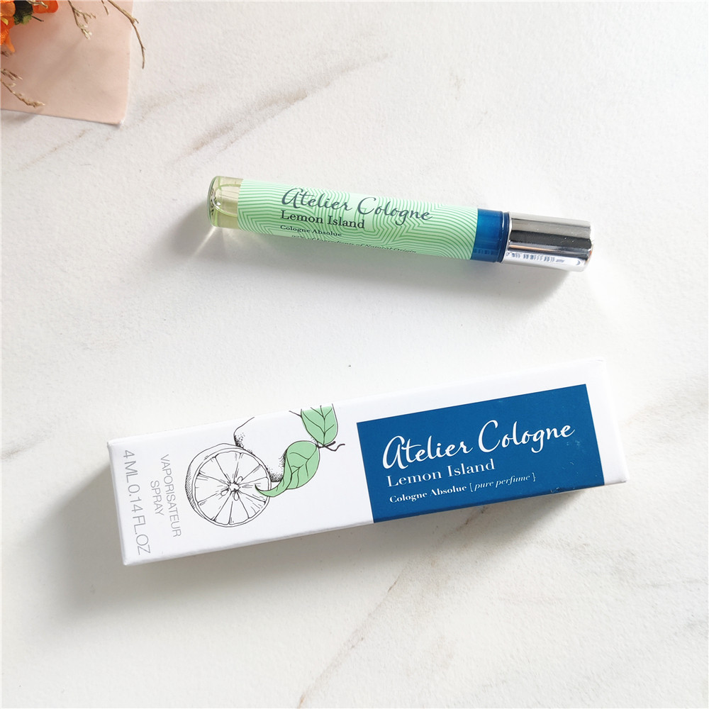 Atelier cologne Oulong Lemon island Jasmine Lemon Lemon Island 4ml Perfume Trial Pack