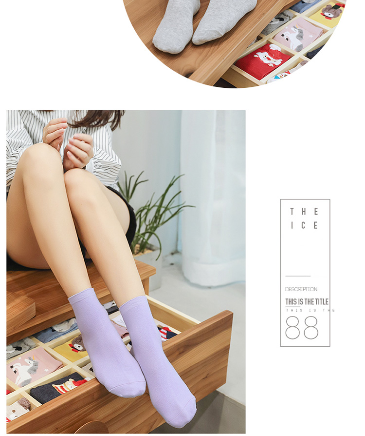 Nam cực vớ nữ vớ ống Hàn Quốc mùa xuân và mùa hè mô hình ladies cotton cao đẳng gió đen dài ống cotton phụ nữ vớ