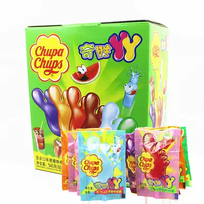 Treasure Zhu Qisheng Ya Ya Lollipop Big Feet 60 Boxes Qisheng Yy 20 Fruit Fructose Children Gifts