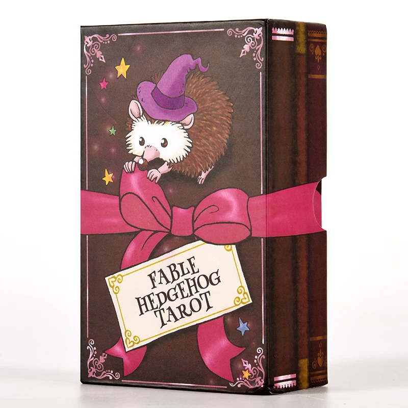 Import Fable Hedgehog Tarot Hedgehog Caro Card English Witl Vittit Taluo Rota