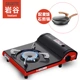 Iwatani xách tay trung bình lò cassette lò gas ngoài trời thẻ từ lò gia đình thẻ gas bếp gas - Bếp lò / bộ đồ ăn / đồ nướng dã ngoại