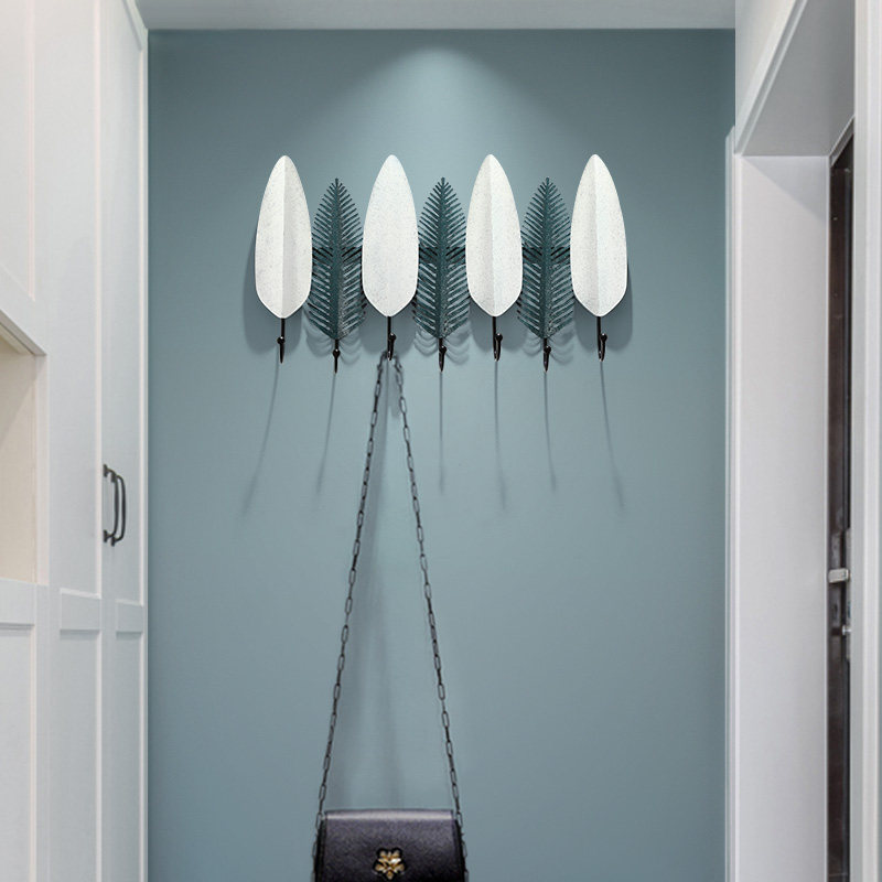 Nordic Iron Art Decor Hooks Into Door Hung Hanger Wall Hung Genguan Creative Hood Hook Doorway Key Hooks