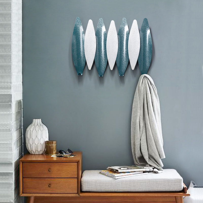 Nordic light extravagant clothes hanger in door hooks iron art key hook creative doorway wall-mounted cloister hook modern clothes hook