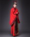 Antique Han ăn mặc đạo diễn đám cưới Trung Quốc Han Tang phù dâu vài chiếc váy chỉnh sửa chiếc áo choàng màu đỏ 