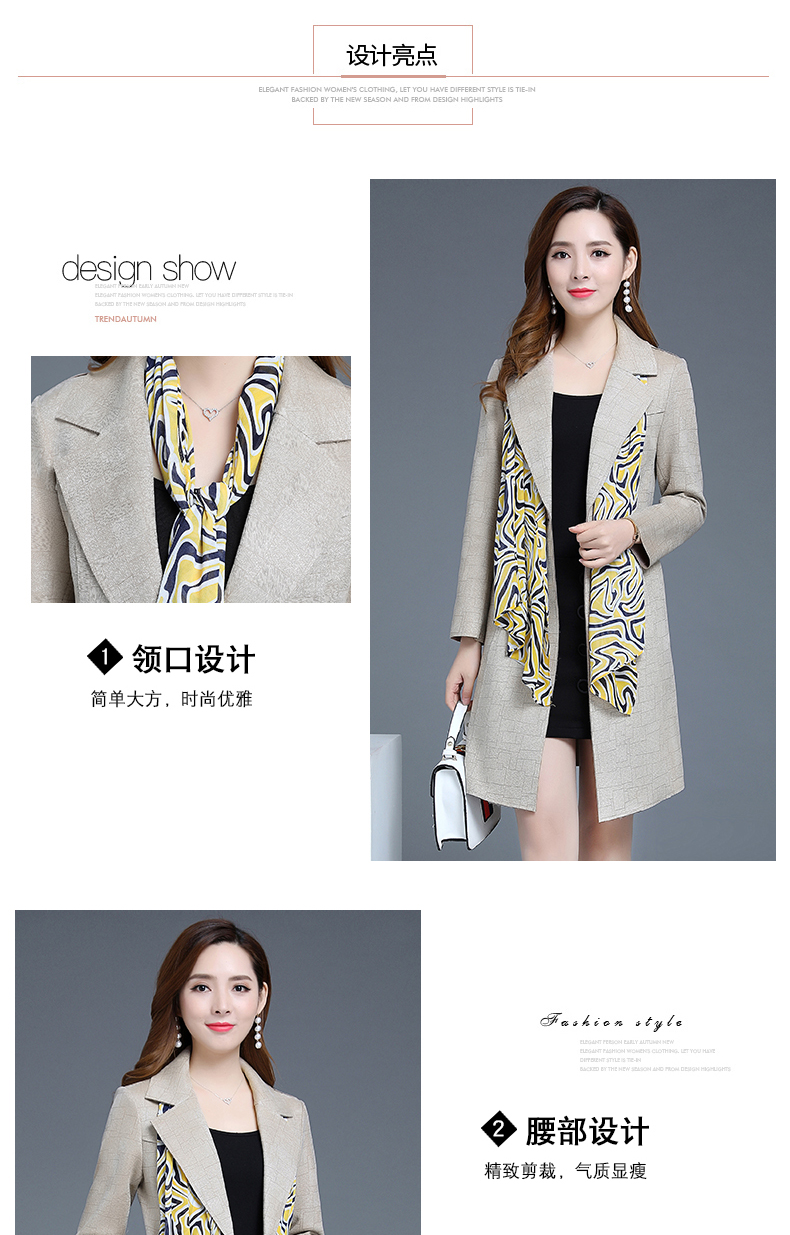 Trench pour femme en Polyester - Ref 3226553 Image 8