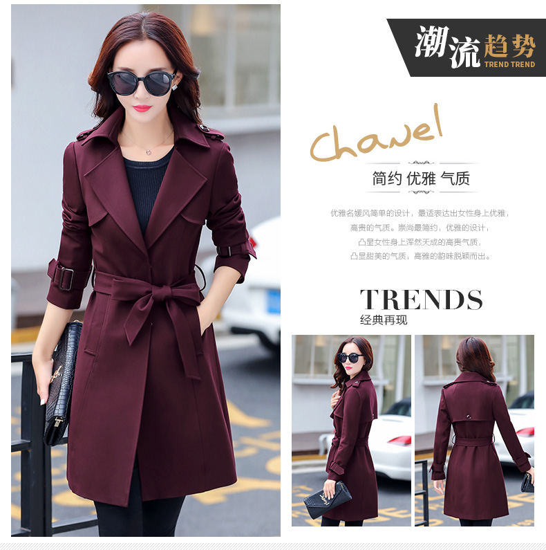 Trench pour femme en Polyester en Polyester - Ref 3226440 Image 11