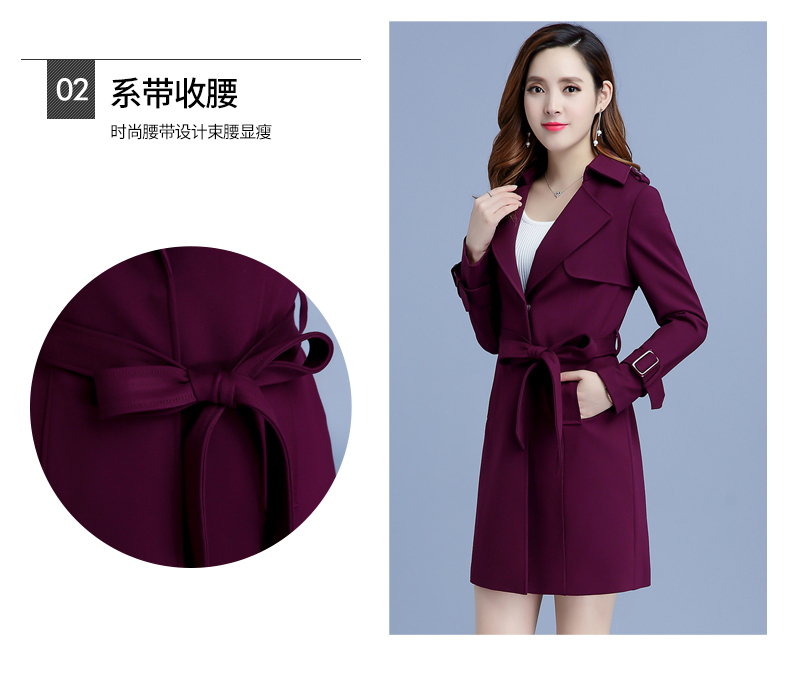 Trench pour femme en Polyester - Ref 3227963 Image 10