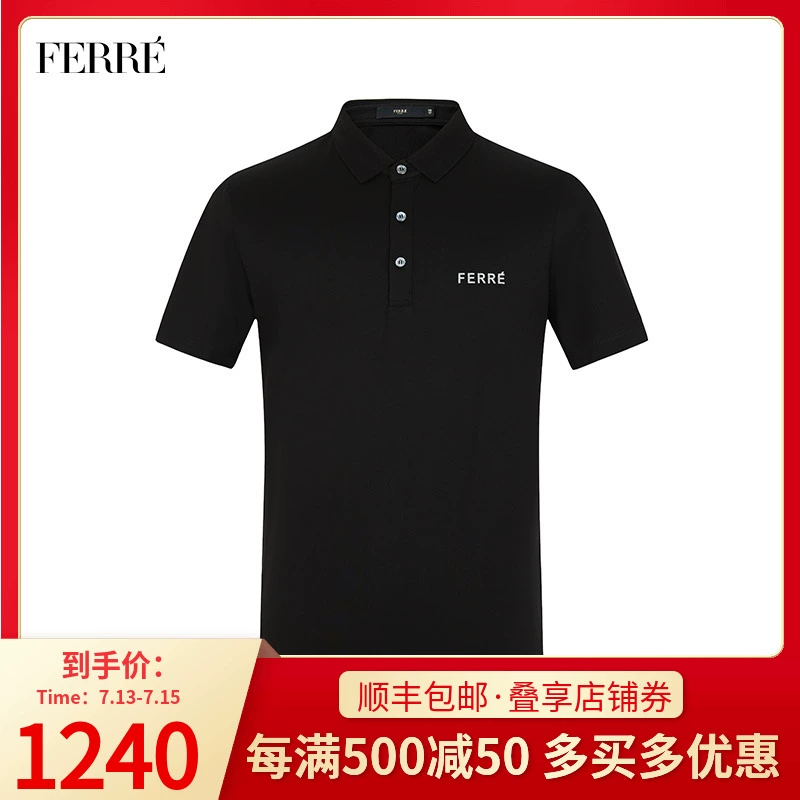 Áo sơ mi POLO tay ngắn nam Ferre Ferre mùa hè phong cách mới - Polo