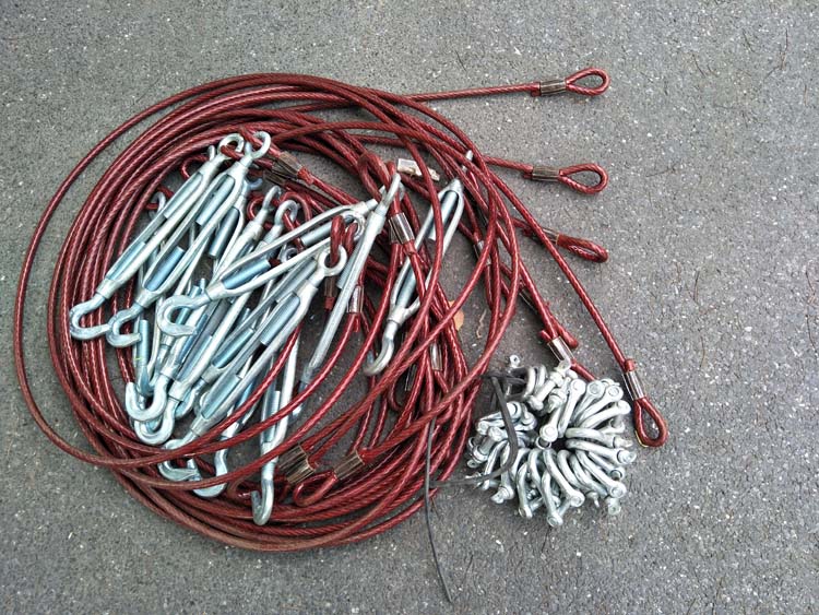 拉箱绳高栏车栏板拉紧专用钢丝绳加强型花篮钢丝绳紧固器车厢-Taobao