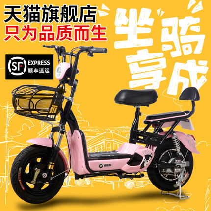 48V新款思帝诺电动车成人电动自行车男女性电瓶车小型锂电代步车