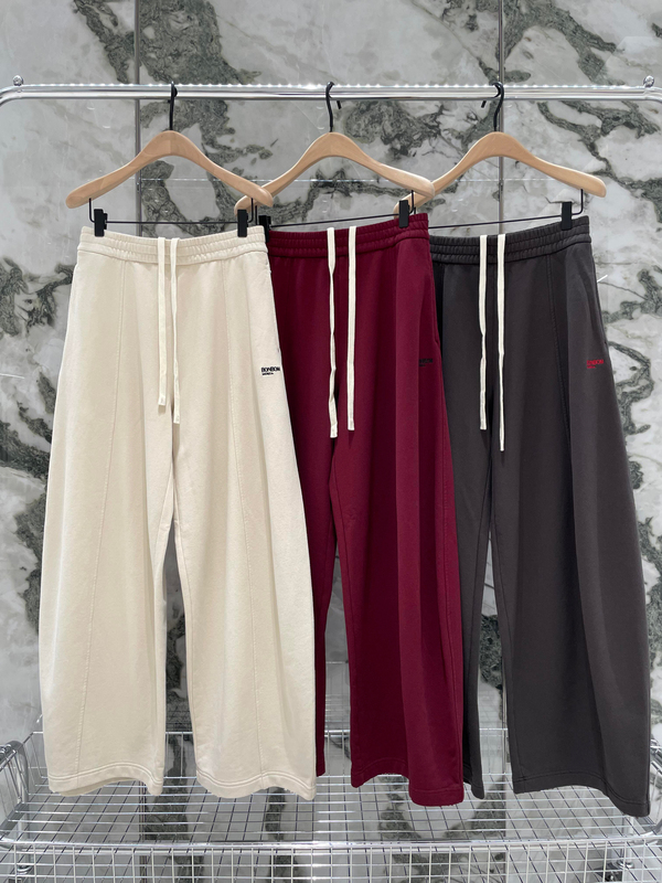 [Bonm Collaboration] Genuine Casual Pants 2026 Autumn New Sports Curved Pants Loose Fit Mbf3Pat023