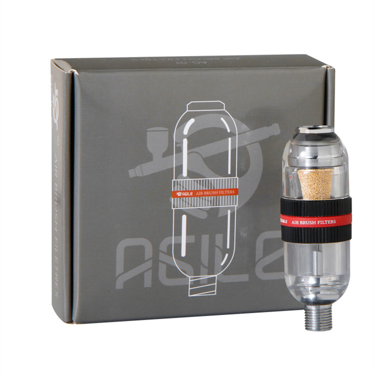 Model Upper Color Tool Spray Pen Air Pump Water Septer Pen Tail Separating Oil Moisture Separator Spray Spray Paint Filter Suit