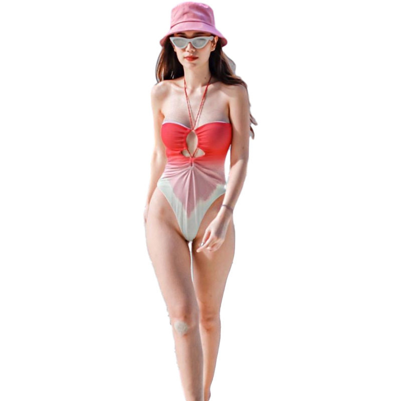 Bodysuit, sexy swimwear, 2021 collection, gradient