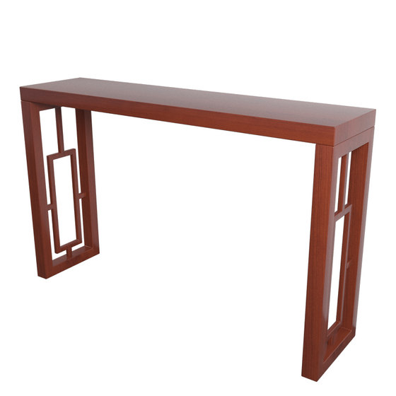 New Chinese style solid wood porch table foyer porch cabinet table for table incense case porch side table end view platform narrow table