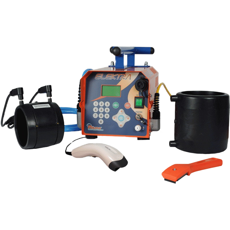 Imported Ritemo Gas 400Pe Fully Automatic Electrofusion Welding Machine Ppr Fusion Repair Tool Scraper