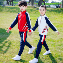 Primary school uniforms spring and autumn suits winter long sleeves sports performance uniforms childrens class uniforms kindergarten uniforms