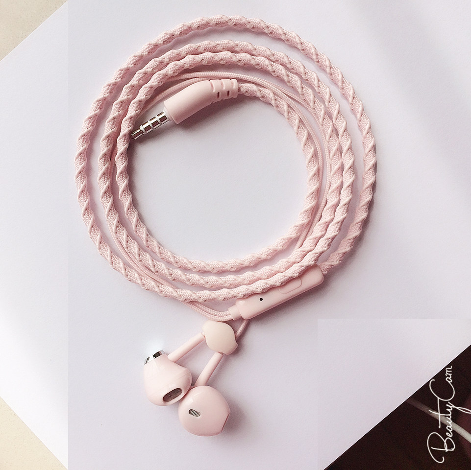 General Xiaomi 5x headphones max2 in ear style 4 cute powder 3 for boys and girls 4xplus mobile phone K song notte red rice 5