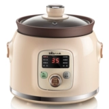 Маленький медведь электрическая повседневная фиолетовая керамика Керамическая тушеное горшок Полностью автоматический мини-суп кипящий