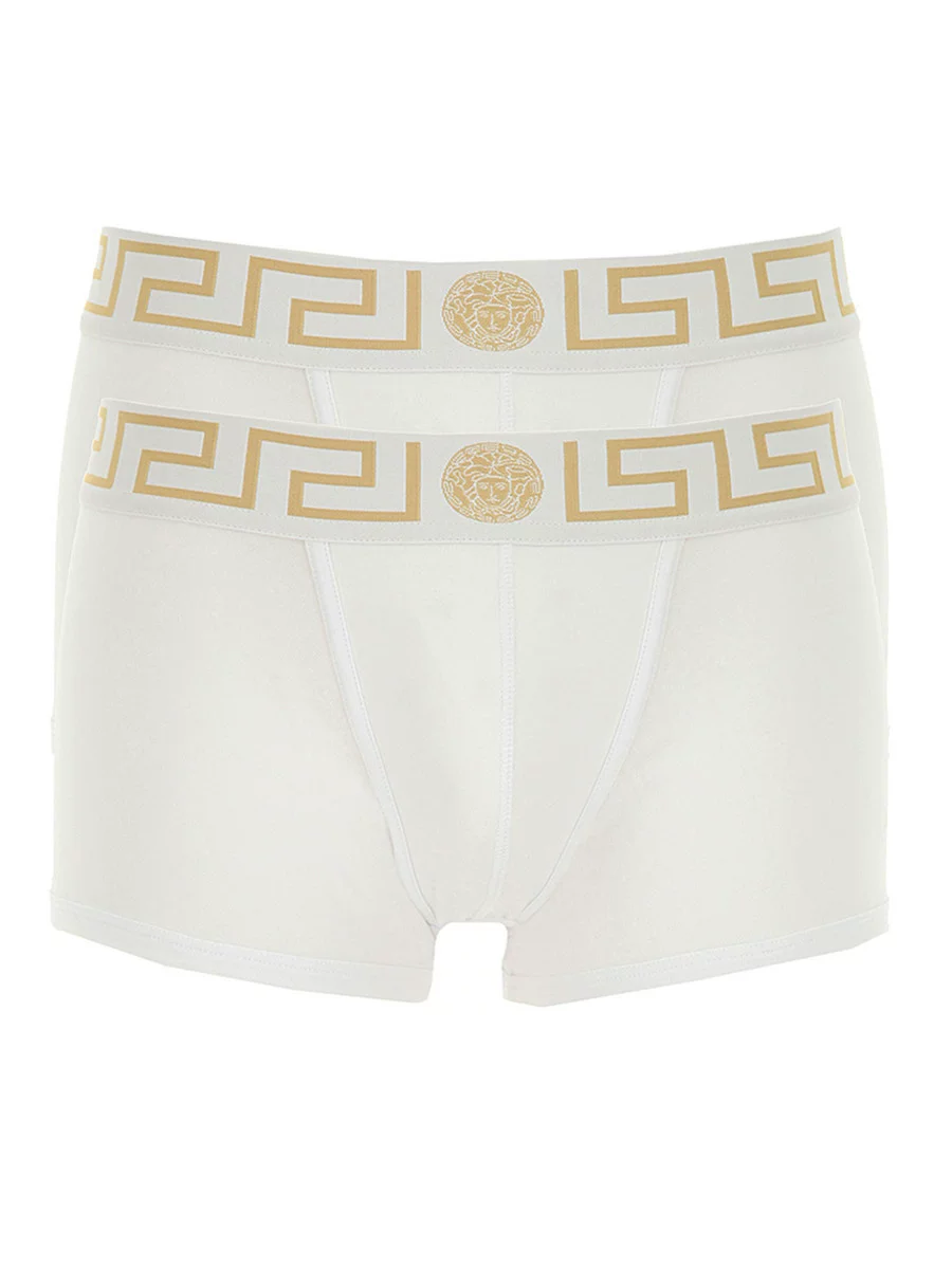 Versace, нижнее белье, мужские белые элитные брюки, штаны, подарок на день рождения, 2 шт