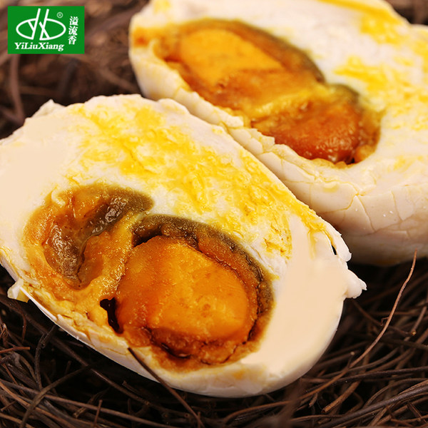 溢流香 双黄咸鸭蛋 75g*12个 优惠券折后￥33.8包邮（￥43.8-10）