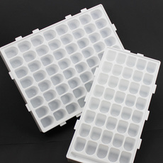 Палитра 青竹果冻水粉颜料盒 30ml 40色/45色/64色/66色 /80格防漏颜料盒