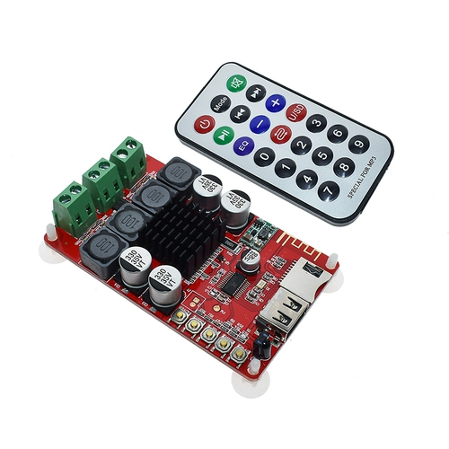 Bluetooth, получая U -диск TF Card Decoding с помощью удаленного управления цифровым рабочим местом TPA3116 2x50W Приемный усилитель