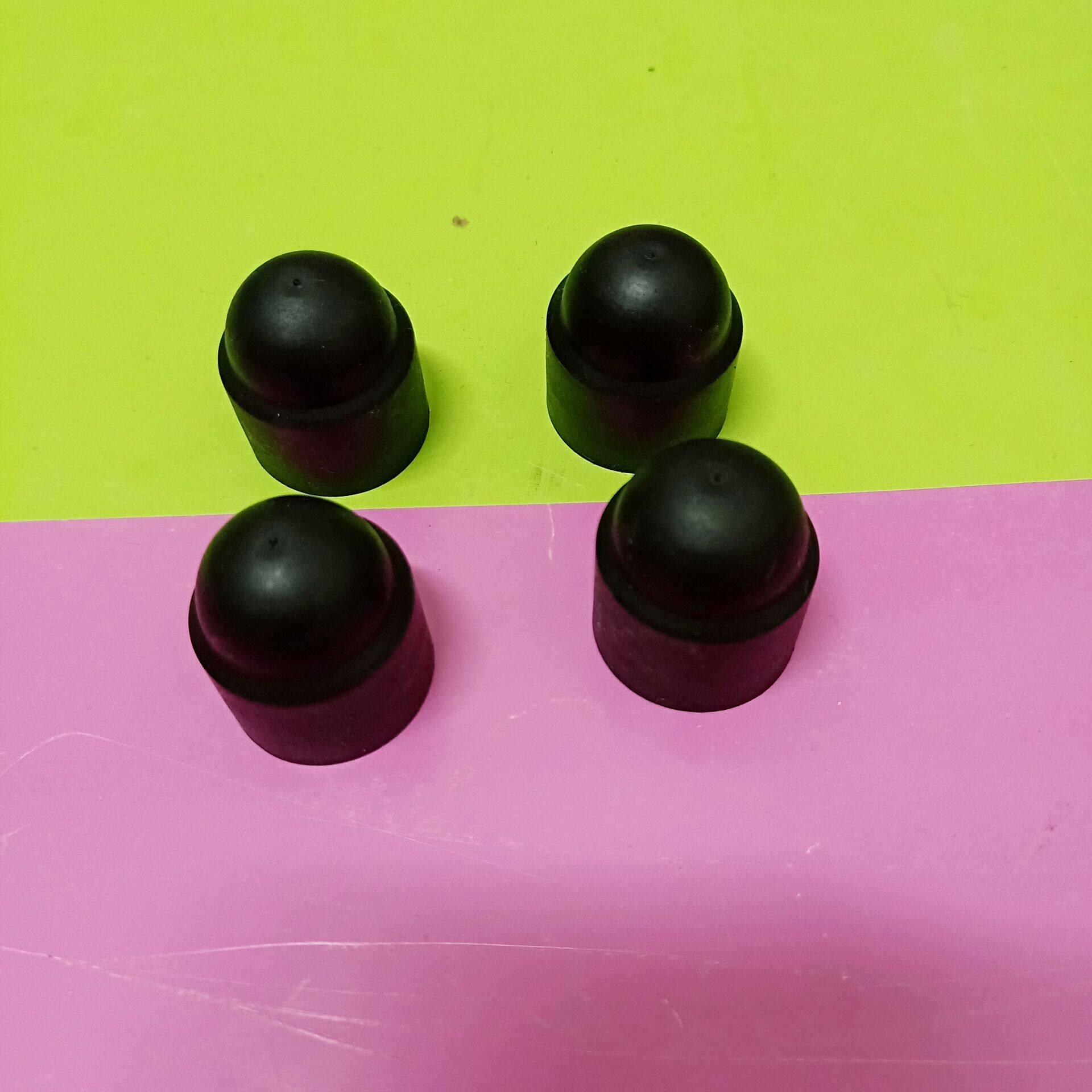 Protection M8-M36 inner hexagonal screw head black internal and external round cap PE inner hexagonal screw protection cap round