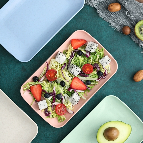 Домохозяйственная антиопадальная фруктовая тарелка для кишечника для жарки может быть микроволновой нагревкой овощной пластин