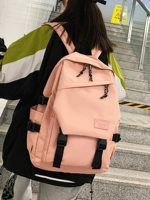 8155 розовый [серия в студенческом стиле + ткань Оксфорд + легкий, водостойкий и износостойкий] + бесплатная подвеска в виде милой утки