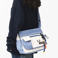 Модернизированная комбинация синего и белого цвета B-стиля B [Ткань с утолщенной] +