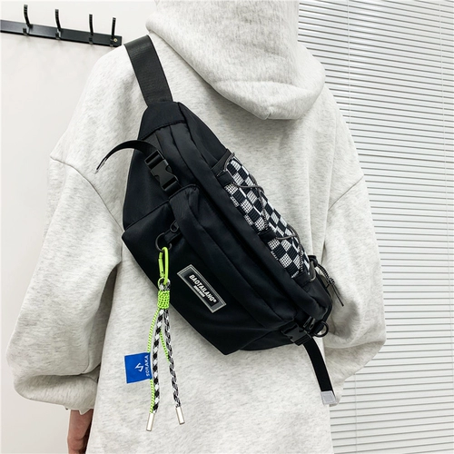 Tide, брендовая нагрудная сумка, трендовая японская спортивная сумка на одно плечо, поясная сумка для отдыха