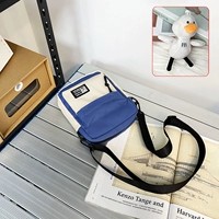 Сине -белый цвет сопоставление+утиная кулон