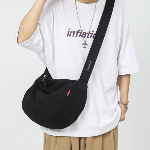 Мужская японская сумка через плечо, универсальный шоппер, сумка на одно плечо