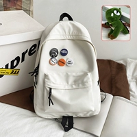 Белый значок, комплект, динозавр, подвеска