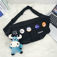 Черный значок, синий комплект