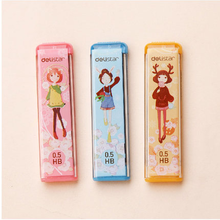 A32480 Lead Core Automatic Pencil Core Active Pencil Core Replacement HB 0 5mm Student Stationery