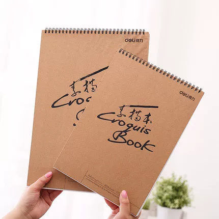 Художественная бумага для рисования для школьников, книга с картинками для начинающих, увеличенная толщина, ручная роспись