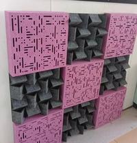 Acoustic Diffusers Polyester Fiber Saspiration Soundboard Home Theater Acoustics Elimination Echo Saspiration Diffusers Low Frequency Trap