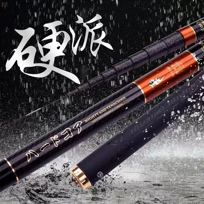 Japan imported carbon fishing rod three-position fishing rod 5 meters hand rod ultra-light and super hard 28 short section fishing rod