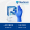 100 new thickened blue nitrile gloves/box # 1168