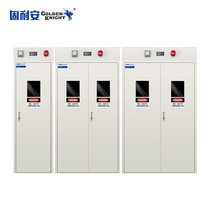 Guanaan double-layer explosion-proof gas bottle cabinet intelligent gas bottle cabinet all-steel thickening detection of dangerous gas storage gas tank