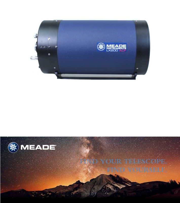 Nhập khẩu Mỹ Meade LX200 series Ống kính thiên văn không gian sâu cao cấp chuyên nghiệp đường kính lớn 14 inch F10 được nhập khẩu từ Mỹ - Kính viễn vọng / Kính / Kính ngoài trời