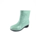 Kéo trở lại thương hiệu giày đi mưa nữ lót bông che giày nước dày cộng với mẫu thời trang nhung mang giày ngắn chính hãng đi mưa mùa đông - Rainshoes