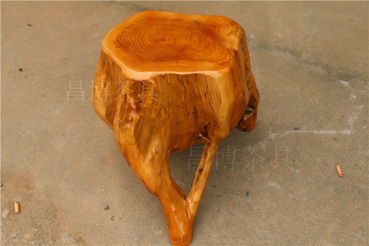 Rễ tự nhiên khắc phân bàn cà phê ngồi phân hoa đứng cơ sở gỗ trang trí trụ gỗ - Các món ăn khao khát gốc bộ ghế gốc cây