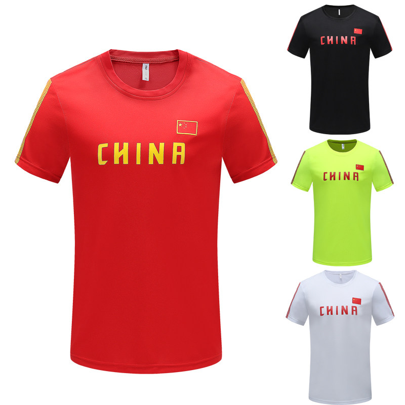 Table tennis clothes men and women speed dry and breathable tracksuit short sleeve blouses T-shirt children's badminton team uniforms customised