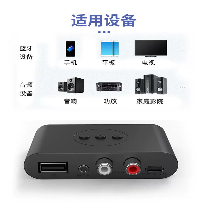 5.2 Bluetooth аудио ресивер NFC Bluetooth плеер музыки для авто, поддерживает воспроизведение с диска