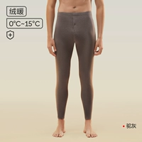 Стиль [80 горячий бархатный нагрев утолщенный и тонкий бархат] мужчина-камель серый