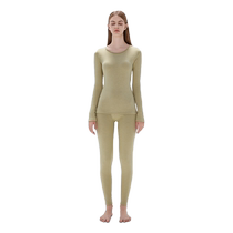 Catman Thermal Underwear Womens Suit Plus Velvet Thickened Seamless Self-heating Polar Fleece Winter Mens Autumn Clothes and Autumn Pants