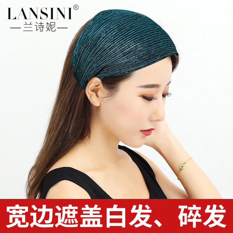 Korea autumn and winter face wash ultra wide edge hair with daily outer band anti - slip hair shading fashion hair hoop headdress